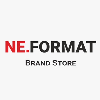 Логотип телеграм канала @neformat_brandstore — NE.FORMAT Brand Store🔝💎