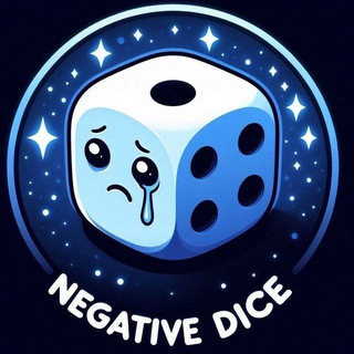 Логотип телеграм канала @negative_dice_p — NegativeDice