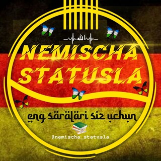 Telegram kanalining logotibi nemischa_statusla — 🇩🇪 ɴᴇᴍɪsᴄʜᴀ sᴛᴀᴛᴜsʟᴀ🇺🇿