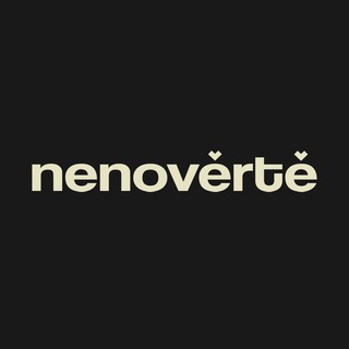 Логотип телеграм канала @nenoverte — nenovĕrtĕ