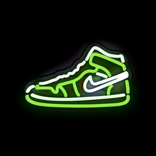 Логотип телеграм -каналу neon_sneakers_drop — NEON 👟 Sneakers Drop