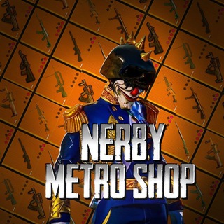 Логотип телеграм канала @nerby_shops — NERBY METRO | UC SHOP
