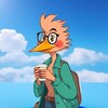 Логотип телеграм канала @nervobird — Птичка-неврастеничка