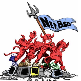 Logo of telegram channel netbsd — NetBSD
