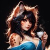 Логотип телеграм канала @neuroalisaart — История одной лисы🦊