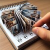 Логотип телеграм канала @neuroartcalendar — НейроАрт Календарь | NeuroArt Calendar