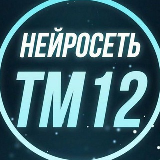 Логотип телеграм канала @neurobettm — НЕЙРОСЕТЬ №12 | ТМ📊