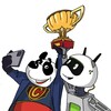 Логотип телеграм канала @neuropanda_app — НейроПанда. Управление ИИ