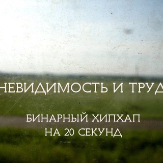Логотип телеграм канала @nevidimostitrud — Невидимость и труд