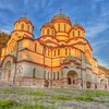 Логотип телеграм канала @new_athos_monastery — Монастырь святого апостола Симона Кананита в Новом Афоне