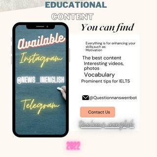Telegram kanalining logotibi news_inenglish — Learn English : News Facts Motivation(official page)