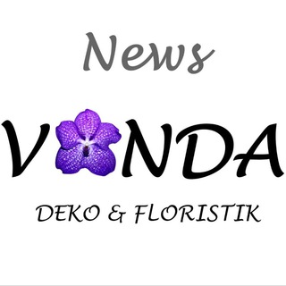 Логотип телеграм канала @news_vandadekoundfloristik — News - Vanda Deko und Floristik