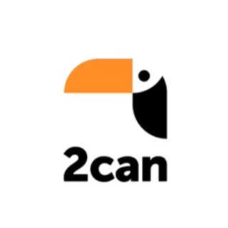 Логотип телеграм канала @news2can — 2can – сервис для бизнеса
