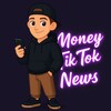 Логотип телеграм канала @news_moneytiktok — News MoneyTikTok