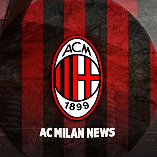 Логотип телеграм канала @newsacmilan — AC Milan News