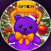 Логотип телеграм канала @newsnftgifts — GIFTON — про подарки в Телеграм