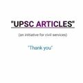 Logo saluran telegram newspaper_editorials_upsc — UPSC ARTICLES📃📰