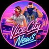 Логотип телеграм канала @newsvicecity — GTA 6 | Vice City News 🌴