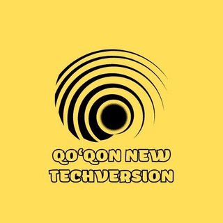 Telegram kanalining logotibi newtechversion — QO‘QON NEW TECHVERSION