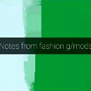 Логотип телеграм канала @nffgmods — Notes from fashion g/mods