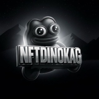 Логотип телеграм канала @nft_battlee — dinokag бэк?