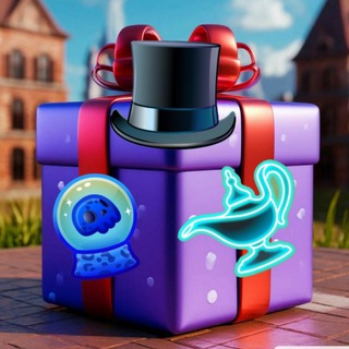 Логотип телеграм канала @nft_giveaway_tg — NFT Gift Circus 🎁 ✨️