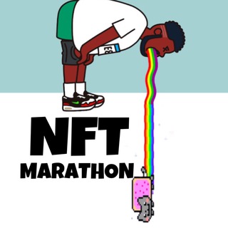 Логотип телеграм канала @nft_marafon — NFT МАРАФОН