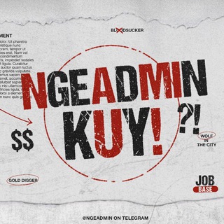 Logo saluran telegram ngeadmin — nge-admin, kuy! Close
