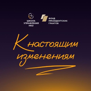 Логотип телеграм канала @ngo_changemakers — К настоящим изменениям