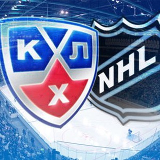 Логотип телеграм канала @nhlkhlworld — NHL | КХЛ