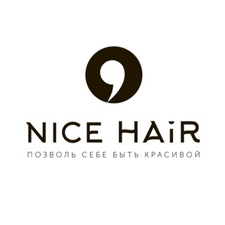 Логотип телеграм канала @nice_hair — NICE HAIR