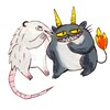 Логотип телеграм канала @nichikandkayat — Ничик и Каят: КПТ на диване