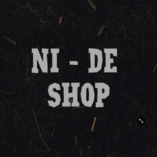 Логотип телеграм канала @nideshoping — Ni-De shop