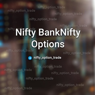 Logo saluran telegram nifty_option_trade — Nifty BankNifty Options