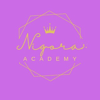 Telegram channel Nigora academy logo