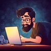 Логотип телеграм канала @nii_frontend — НИФ