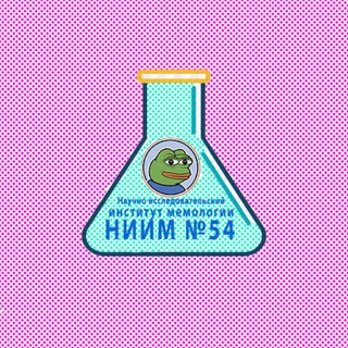 Логотип телеграм канала @niim54 — НИИМ №54