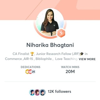 Telegram channel Niks Niharika NTA UGC NET logo