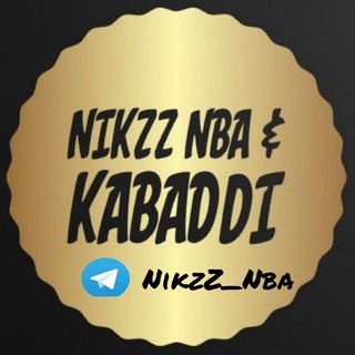 Logo saluran telegram nikzz_nba — Nikzz Nba & Kabbadi