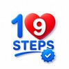 Logo of telegram channel nineteensteps_online — 19 Steps Toward Inner Peace