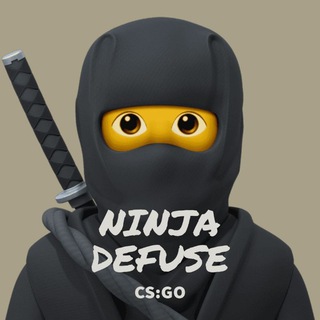 Логотип телеграм -каналу ninjacsofficial — NINJA DEFUSE | CS:GO