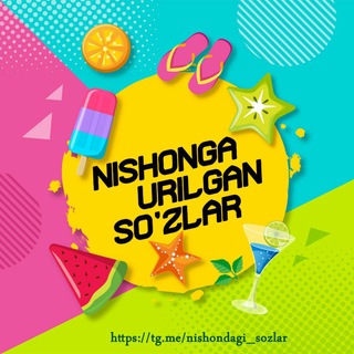 Telegram channel Nishonga Urilgan So'zlar logo