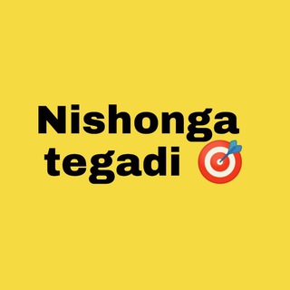 Telegram kanalining logotibi nishongategadi — Nishonga tegadi🎯