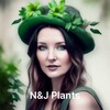 Логотип телеграм канала @njplants — N&J Plants