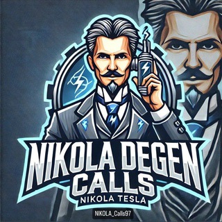 Логотип телеграм канала @nlkola_calls — NIKOLA DEGEN CALLS