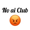 Логотип телеграм канала @noaiclub — No AI Club