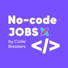 Логотип телеграм канала @nocode_jobs — No-code Jobs!