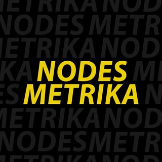 Логотип телеграм канала @nodesmetrika_news — Nodes Metrika