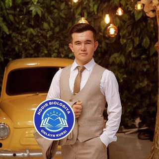 Telegram kanalining logotibi nodir_biologiya — Azimov Nodir | shaxsiy blog