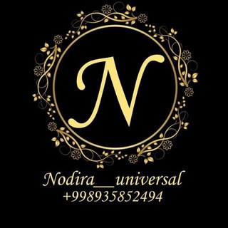 Telegram kanalining logotibi nodirashooppppp — NODIRA unversal Shop